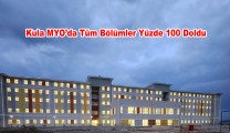 Barınma Sorunu Çözüldü, Kula MYO’ya Büyük İlgi