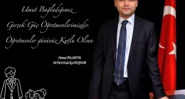 AK Parti Kula İlçe Başkanı Ahmet Palabıyık, 24 Kasım Öğretmenler Günü dolayısıyla mesajı