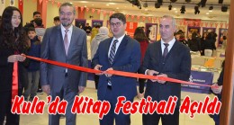 Kula’da Kitap Festivali Açıldı