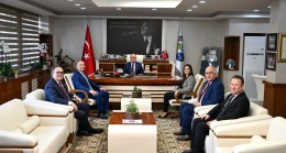 Kula MCBÜ’den Başkan Kayda’ya nezaket ziyareti