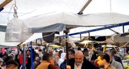 Özcan Yaptığı Esnaf  Ziyaretlerinde Yoğun Bir İlgi Ve Sevgi İle Karşılandı