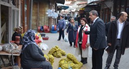 Yeniden Refah Partisi Manisa Büyükşehir Belediye Başkan Adayı Germin Kula’da Pazar Esnafını Dinledi