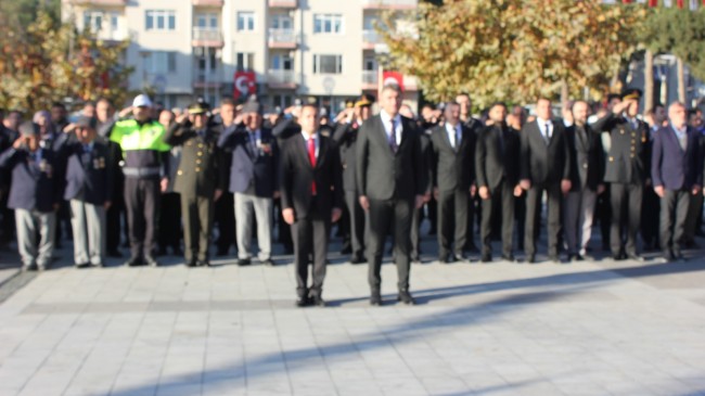 Büyük Önder Atatürk’ün Ölümünün 84. Yıl Dönümü Anma Programı Düzenlendi