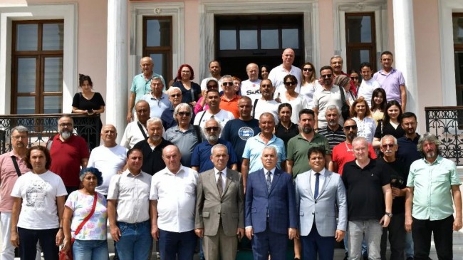 Mersinli gazeteciler Tekirdağ’da TGF heyeti Vali Yıldırım’ı ziyaret etti
