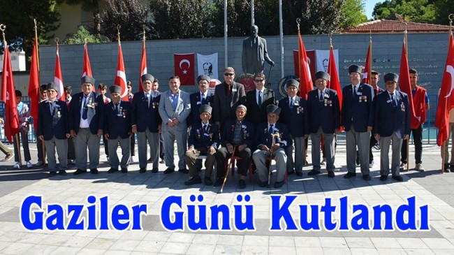 Kula’da Gaziler Günü Kutlandı