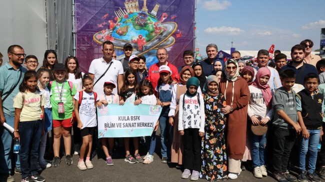 Kulalı Öğrenciler, TEKNOFEST Heyecanını Kasapoğlu ile Birlikte Yaşadı