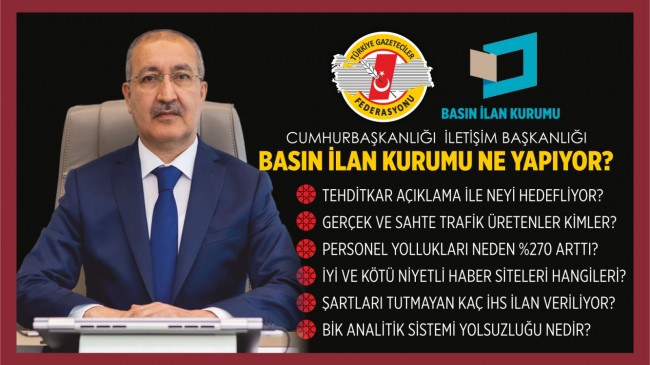TGF Genel Başkanı Karaca; “BİK GENEL MÜDÜRÜ ÜSTENCİ, TEHDİTKAR VE NARSİST SÖYLEMLERİNDEN VAZ GEÇMELİDİR”