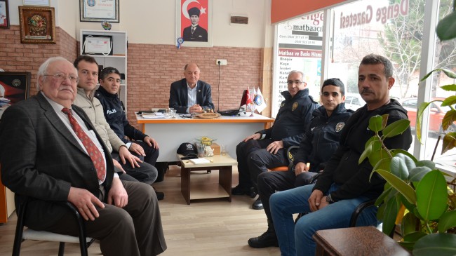 EMNİYET MÜDÜRÜ GÖKMEN 10 OCAK GAZETECİLER GÜNÜNÜ KUTLADI
