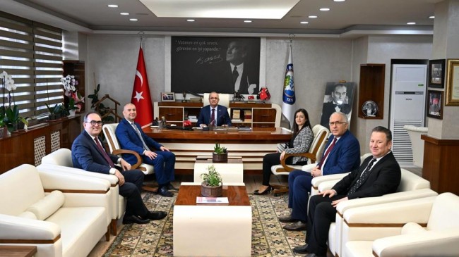 Kula MCBÜ’den Başkan Kayda’ya nezaket ziyareti