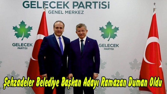 Şehzadeler Belediye Başkan Adayı Ramazan Duman Oldu