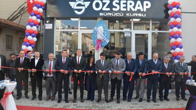 Öz Serap Sürücü Kursu Yeni İş Yeri Açılışı Yapıldı