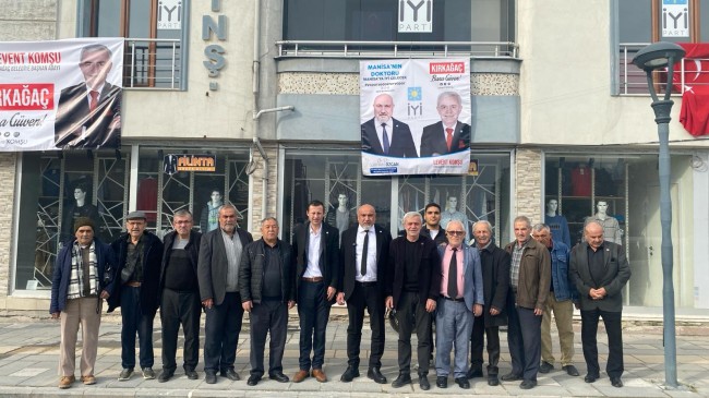 Başkan Adayı Özcan Kırkağaç’ta Vatandaşları Dinledi