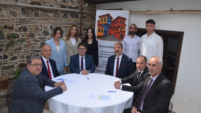 Kula’da Gençler Kültürel Mirasla Buluşuyor.